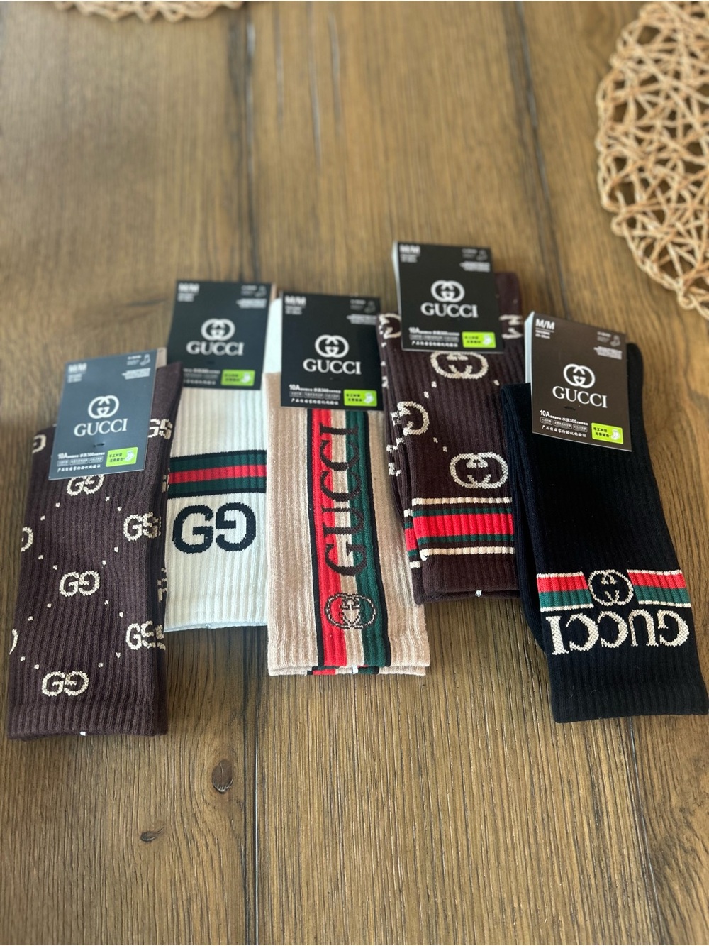 NWT Designer Fashion Crew Socks